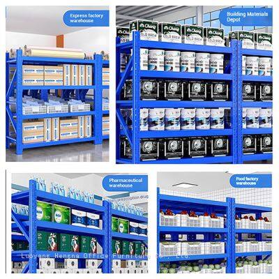400kg Capacity Multi-Purpose Industrial Shelving Unit - Versatile Storage Solution for Supermarket, Library & Commercial Spaces