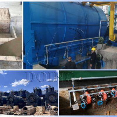 Rubber Pyrolysis Plant 15 Ton Waste Tyre Pyrolysis Plant Latest Generation Waste Tyre Pyrolysis Equipment photo-5