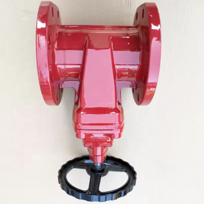 ANSI Manual Non-rising Stem Cast Iron Flange Gate Valve AWWA 125LB 150LB Fire Water Soft Seal Gate Valve photo-2