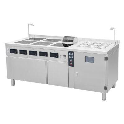 Open Kitchen Style Automatic Ingredient Cabinet Commercial Smart Food Dispenser Cabinet photo-2