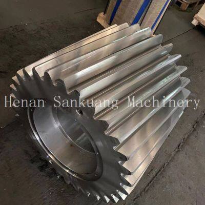 Custom Bevel Gears With 58-62 HRC Hardness for Mining Equipment Repair