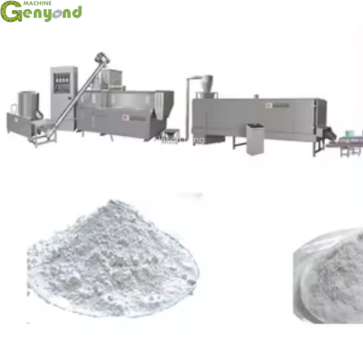 High Quality and Good Feedback Modified Dasheen Potato Cassave Starch Extruder Machine Cassava Starch Production Line