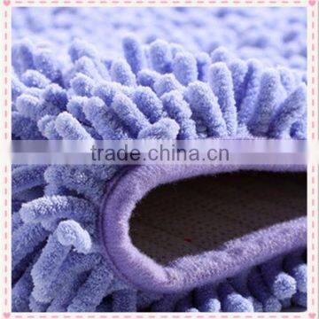 2014 Perfect design nonslip soft feelings chenille bathroom mat from china