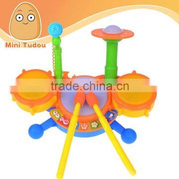 Preschool education toys, jazz drum toy, with light and music