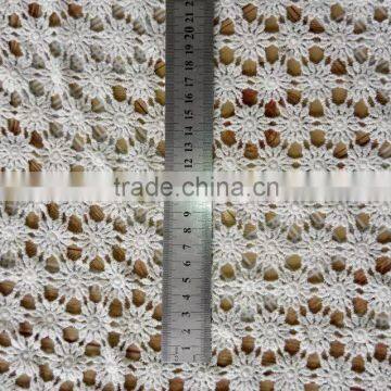 Garment Accessory Milk Silk Embroidery Full Lace Water Soluble Lace Fabric photo-3