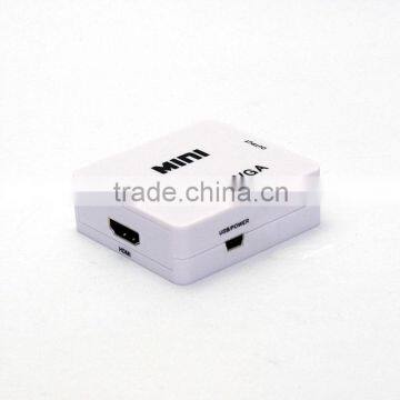 High resolution with 1080P Mini HDMI to VGA converter apdater