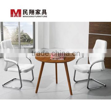 Writing desk mesh chair round meeting / conference table