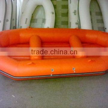 3.8meters PVC/ Hypalon inflatable river boat