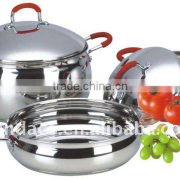 5pcs stainless steel pot