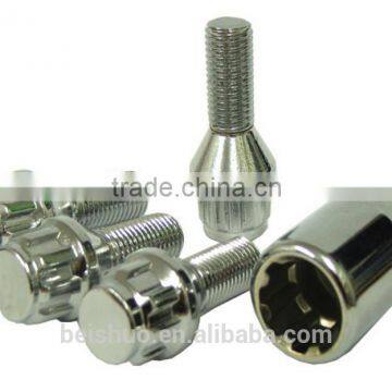 galvanized steel bolts wheel lock bolts