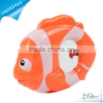 New Design Cartoon Clown Fish Water Toy