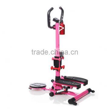 Best Quality Ultra-silence Multifunctional Treadmill with Wriggle Plate Dumbells Chest Developer Rope