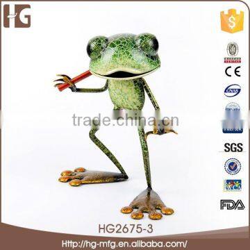 Wholesales colorful lovely iron green bath mat frog