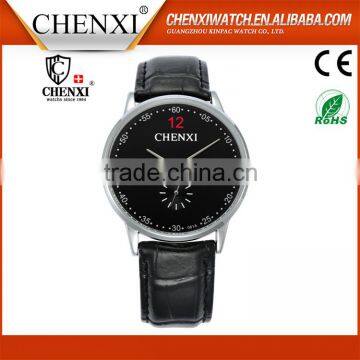 New Design Popular Logo Men Quartz Leather Watch