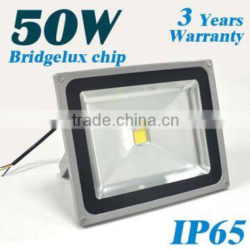 high lumen Waterproof used in garden and stadium warranty 3 years ip65 outdoor 50w led flood light