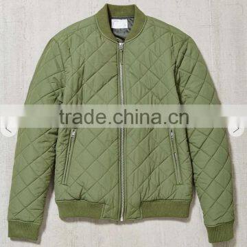 fashion 100% polyester men wholesale custom made bomber jacket