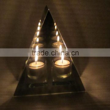 2017 alibaba top sales pyramid candle holder definition promotion