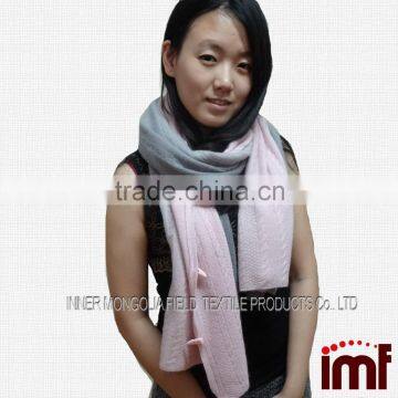 100 % Pure Cashmere Scarves Sweater Crochet Lady Poncho Cashmere With Buffalo Horn Button photo-5