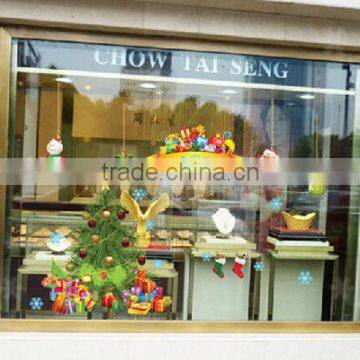 ALFOERVER Shop Window Pvc Christmas Wall Sticker,christmas Wall Decals photo-3