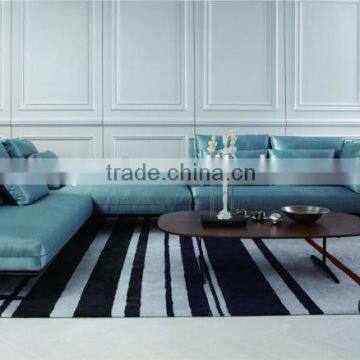 2015 Modern Design Germany Sectional Corner Sofa Top Grain Leather MS1209