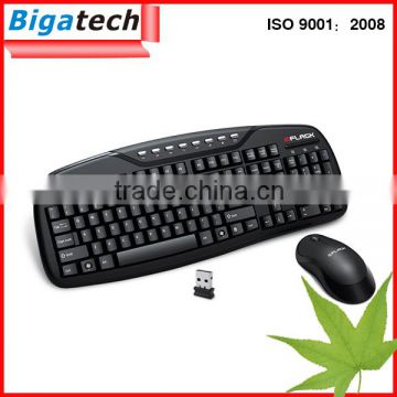 Latest Computer mini cheap wireless keyboard and mouse