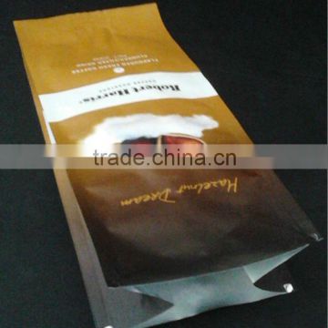 coffee bag with matte finish