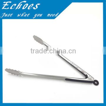 Stainless steel bbq tongs