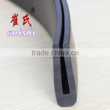 EPDM solid rubber seal U Channel Profile