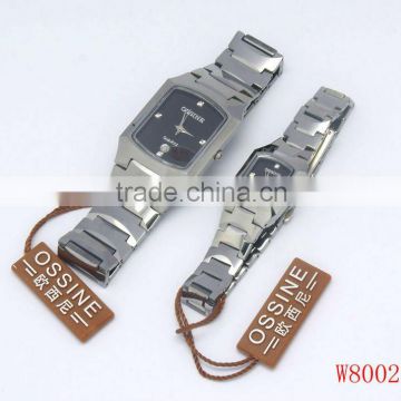 Hot!fashion coiple watch tungen for christmas gift-oem