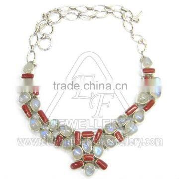 925 Sterling Silver Necklace,Wholesale Silver Jewelry India