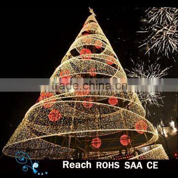 led spiral tree outdoor lighted motif christmas cone trees giant christmas tree with top star outdoor christmas decoration