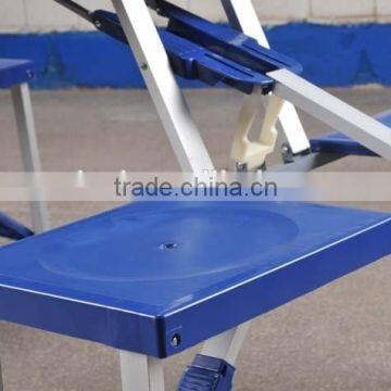 Portable Plastic Folding Picnic Table and Chairs photo-6