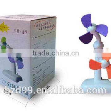 Promotional Items Double Blade Motors Revolutionary USB Small Electric Fan Motor photo-2