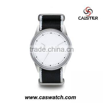 Fancy Quality Men's Watch, Blue Nylon Strap Men's Watch, Minimalist Design Quartz Waterproof Watch photo-2