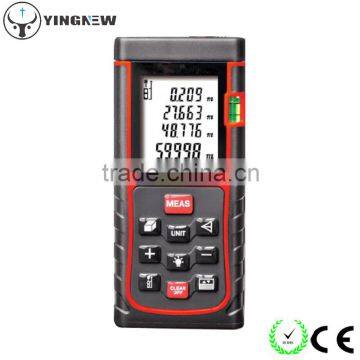 Digital Laser Measure Tape Level Rangefinder 60M