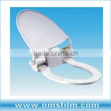 HDPE sanitary toliet seat plastic covering film