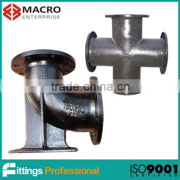 ISO 2531 casting iron cement lining di fittings