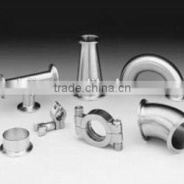 304/316 ANSI AMSE Sanitary Seamless Stainless Steel Pipe Fittings