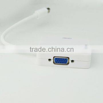 High Quality Mini Displayport to Hdmi Vga Adapter for Hdtv photo-3