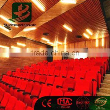 soundproof wood wall panel for auditorium decoration