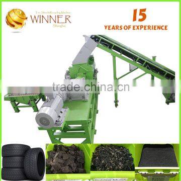 Bicycle Tire To Truck Tire Used Plastic Grinding Granulator Machine photo-2