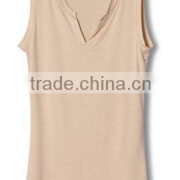 Cotton ladies gym singlets customized tank top