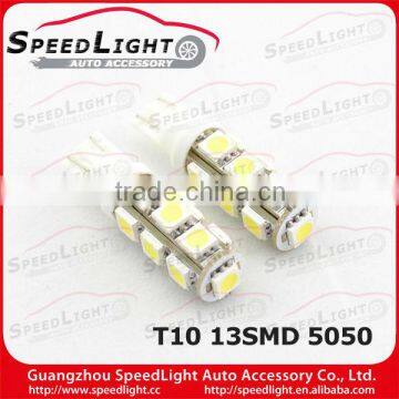 Hot sale ! T10/W5W/194/501 13 smd led car light