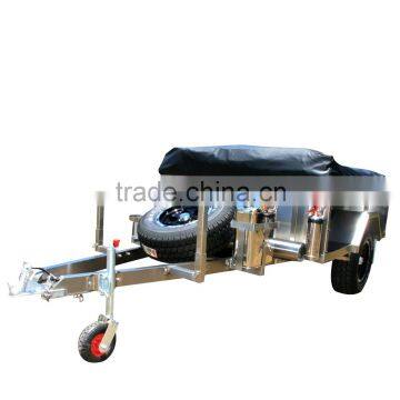 Soft Floor stainless steel camper trailer for sale