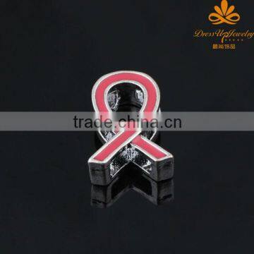 AIDS red ribbon charm for bracelet making