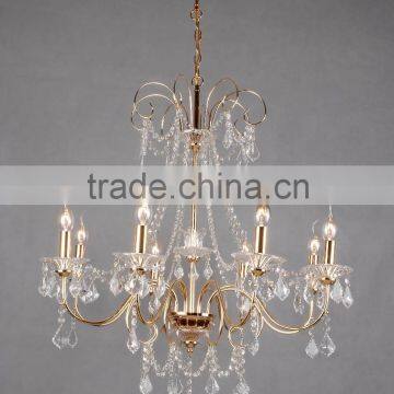 Europe style candle crystal chandelier