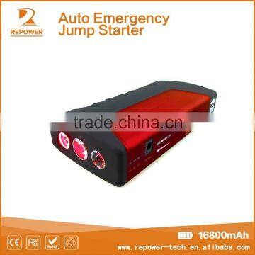 12v 16800mah car power bank air compressor jump starter