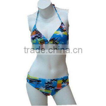 Sexy Fashion Hot Sex Girl Print Bikini Swimwear