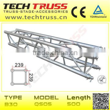 B30-QS05 aluminium square tuss, ligting stage spigot truss compatible with global truss