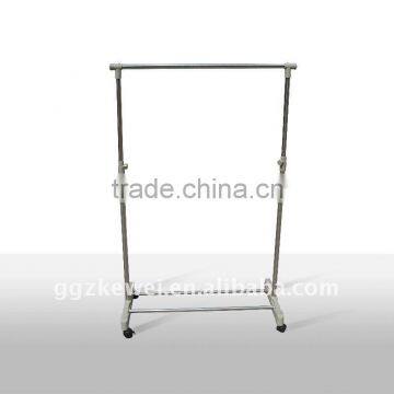 Stainless Steel Single Pole Telescopic Clothes Drying Garment Rack MR-6041